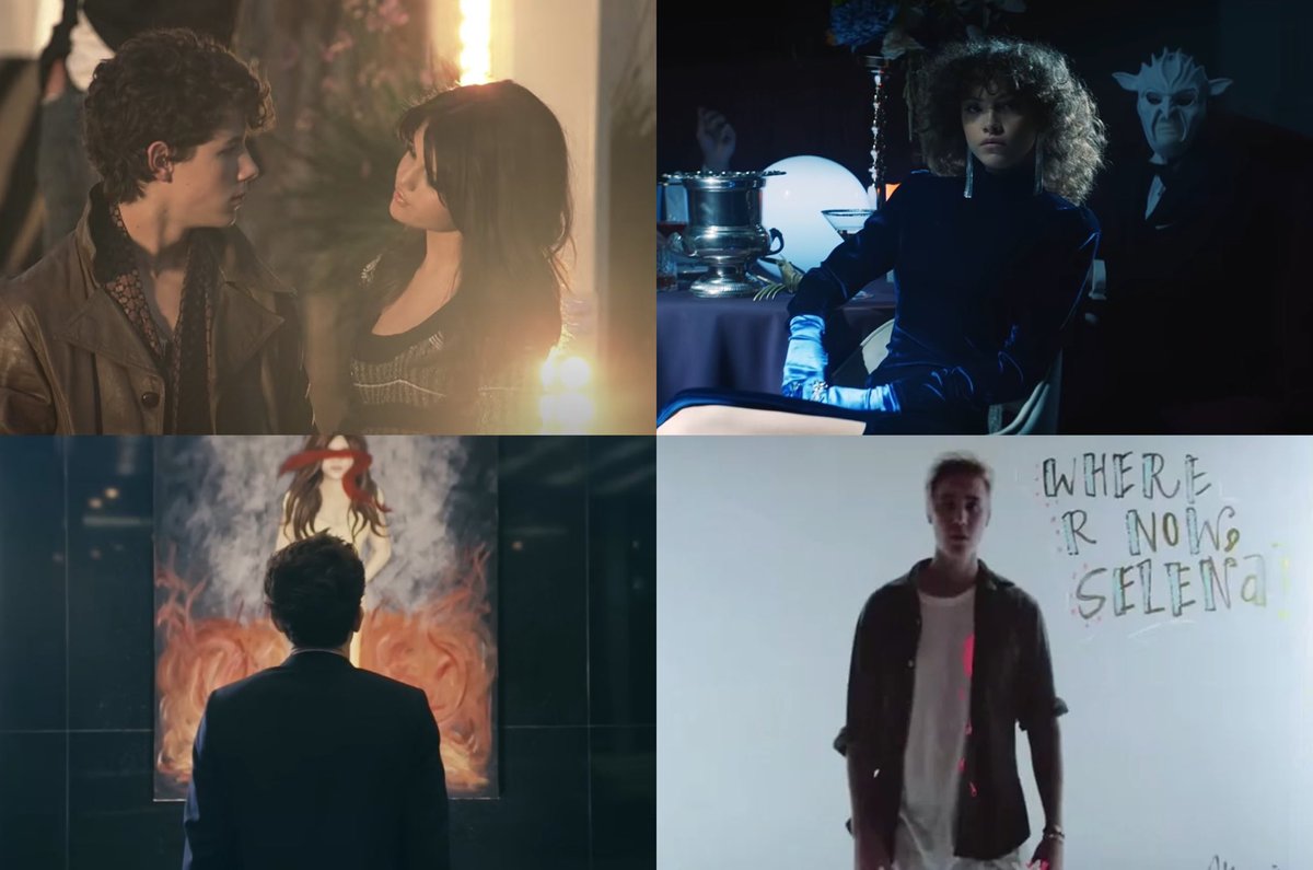americanreqiuem's tweet photo. the way selena is so powerful she made it into her ex’s music videos https://t.co/8vsnqEgoHk