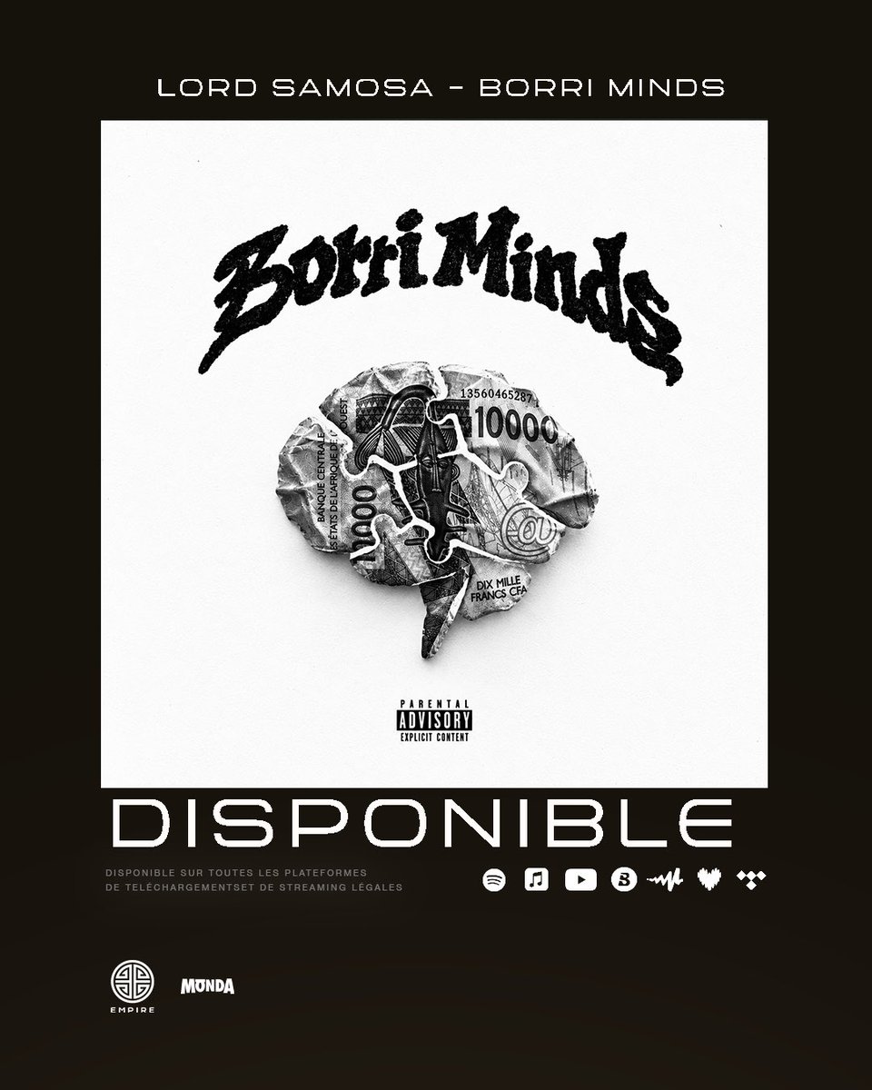 samosa_lord's tweet photo. BORRI MINDS, Nouveau single disponible sur toutes les plateformes, allez streamer ça le Gvng ☝🏽👁️‍🗨️
https://t.co/AvJQZRTfoS
#Spacegvng https://t.co/Wv0PgNa7kA