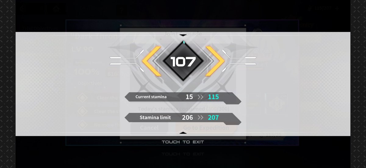 Dunescaith's tweet photo. It’s been quite a while since I’ve last leveled up. I haven’t bought the stamina pack in a bit.

(￣▽￣) https://t.co/9sevm7aAAg