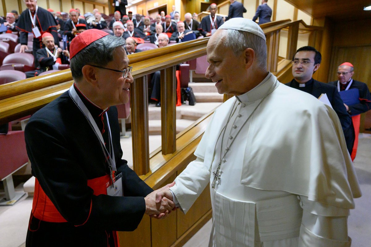 janey0406's tweet photo. "Furthermore, on 8 October 2026, the Roman Pontiff approved the election, made by the Most Eminent Cardinals of the Order of Bishops, of the Dean of the College of Cardinals, in the person of His Eminence Cardinal Luis Antonio G. Tagle, Pro-Prefect of the Dicastery for Evangelization in the Section for First Evangelization and New Particular Churches, who will assume the Title of the Suburbicarian Church of Ostia, while retaining the Title of the Suburbicarian Church of Albano."