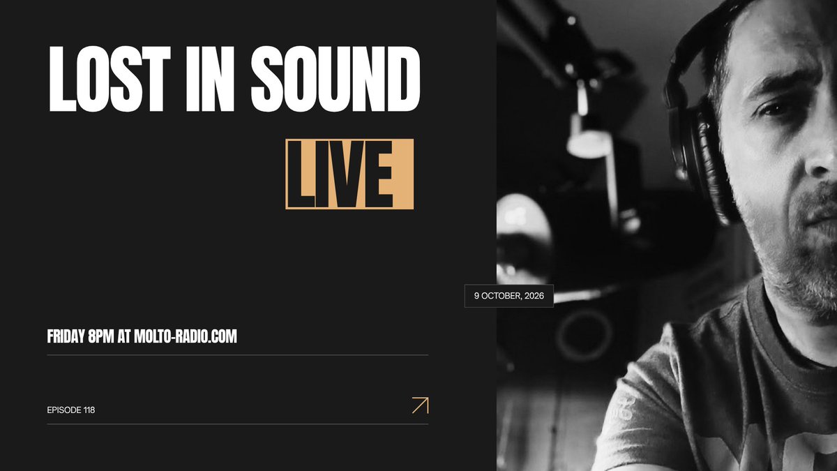 akmangrt2005's tweet photo. Lost in Sound Live ♫
Tonight & every Friday night 8-9 pm (Athens time)
tune in to https://t.co/gXqHPtTnU3
#lostinsound #live #liveradio #moltoradio #radioshow #LiveMusic #onlinemusic #fridays8pm https://t.co/89WZ30gkmg