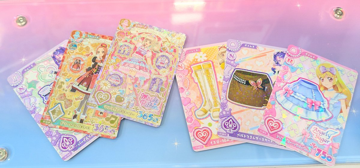 sr__11_'s tweet photo. アイカツアンコールやってきた❣️❣️まじで引き運ネ申すぎて２連続アンコールレアアツすぎる😭めっちゃ楽しかった👏👏👏 https://t.co/3mwNXXlsEl