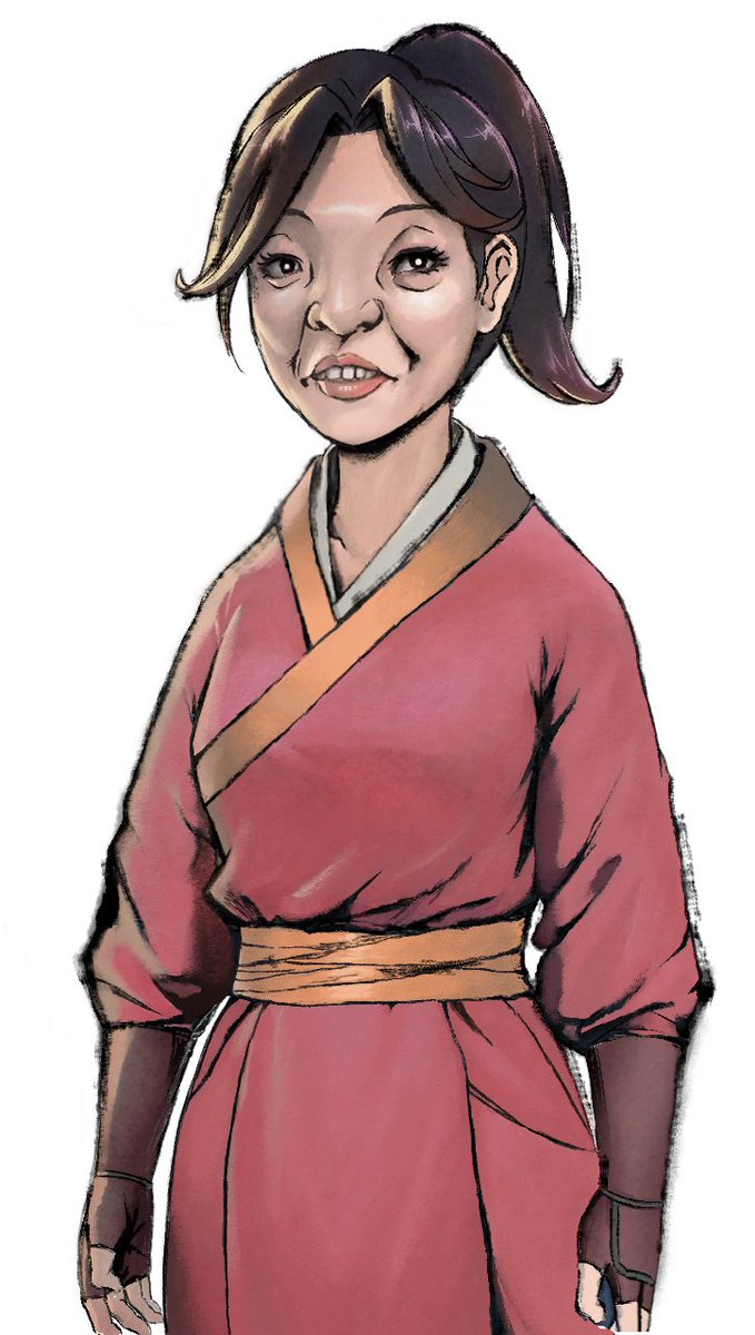 Aurelane4's tweet photo. #活俠傳 
單純想性轉大家，但改起來超廢時所以先改了趙活 https://t.co/JmvLl3aIj1