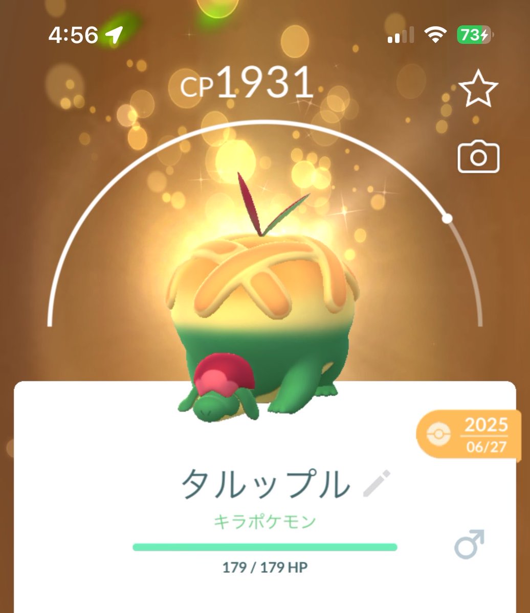 sterbai99's tweet photo. りんご集まったのでキラ図鑑埋め
#ポケモンgo
#カミッチュ
#アップリュー
#タップル https://t.co/6XbBWeRkf1