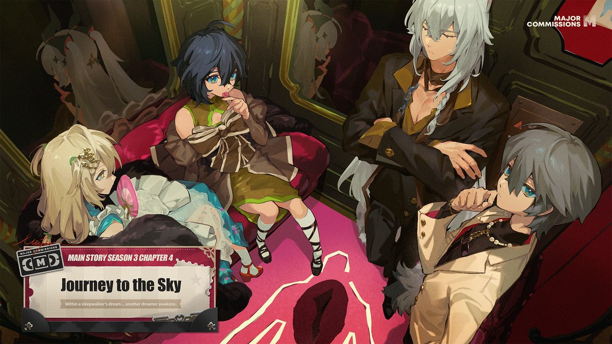 ZZZ_EN's tweet photo. [All-New Story]

How will Phoenix, descending from the sky, rewrite the fate of the Proxies?
Severian, acting on the mayor's orders, has suddenly appeared on Quietude Isle!? How will his presence shake up the ever-shifting situation in Roscaelifer?
What other secrets are the Sunbringers still hiding from the world?

Main Story Season 3 Chapter 4 "Journey to the Sky" will be permanently available after the Version 3.3 update.

#zzzero #zzzSpecialProgram