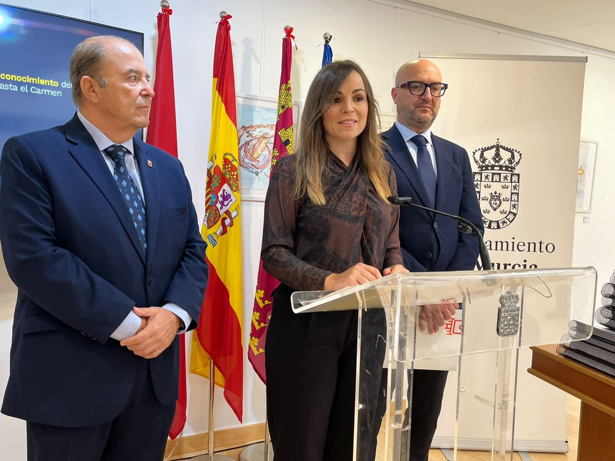 Rebeca_Murcia's tweet photo. ✅ Damos el paso decisivo para que el tranvía llegue hasta El Carmen. 

🚊 Finalizamos el proyecto de ampliación, que ya está remitido al Ministerio y a la Comunidad, para seguir con su puesta en marcha. 

Te lo cuento todo aquí 🧵👇 https://t.co/NeLVb3kSaj