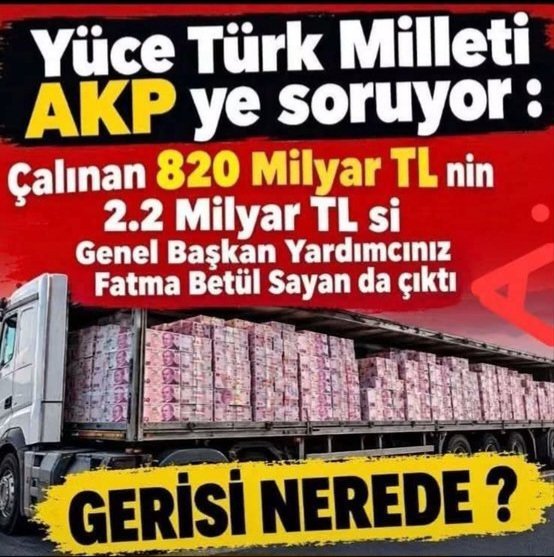 omeraltas57's tweet photo. TOPLAM PARANIN ANCAK BİNDE 2.5 KISMI ÇIKTI PİYASAYA !!!
KALANI KİMDE, NERDE ?

#AkpFonaEmekliDonakaldı https://t.co/2tzE6BQnwA