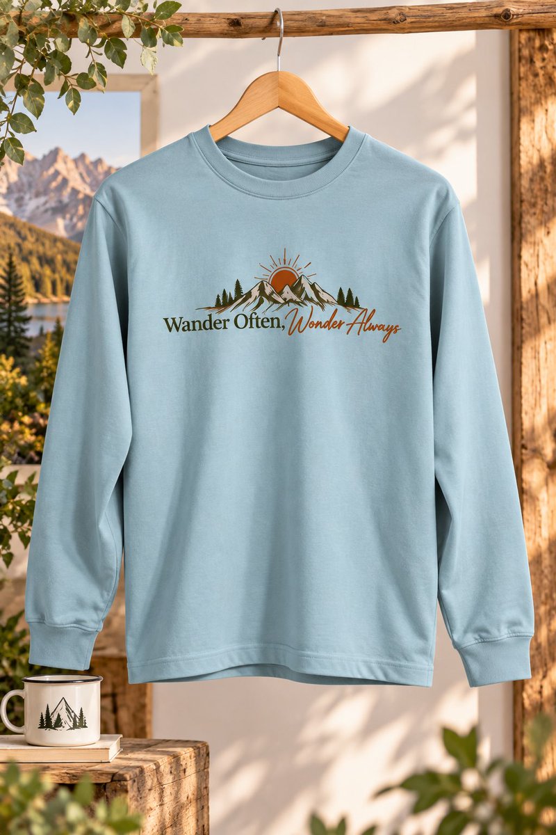 ConflictGeopoli's tweet photo. Adventure is calling! 🏔️☀️

“Wander Often, Wonder Always” — for those who find freedom in nature and beauty in every journey. 🌲

Discover your next favorite outdoor-inspired style at XEVORA STUDIO.

🛍️ Shop now: https://t.co/lxyXEFeOR4

#XevoraStudio #WanderOftenWonderAlways #MountainStyle #OutdoorApparel #NatureLovers #EtsyFinds #Streetwear #TBvsDAL #GuardsBall #TheTraitorsUS #DallasCowboys #NYCC #bitcoin #xrp #MountainMovers #ChristmasGiftIdeas #٢٠٣٠_بلا_نقاب9 #canada #usa #newyorktimes #ny