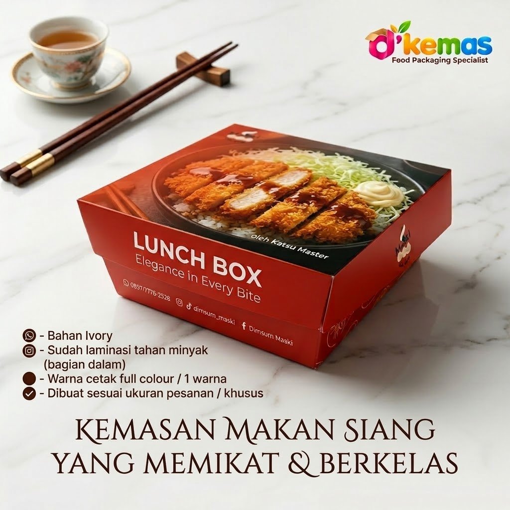 HafiedAmarullah's tweet photo. https://t.co/xFhyrzi50X

​#KemasanMakanan
​#FoodPackaging
​#DusMakanan
​#LunchBoxCustom​#CetakKemasanMakanan
​​#BoxIvory
​#KemasanLaminasi
​#LunchBoxPaper
​#DusKatering
​#CetakDusCustom
​#KemasanTahanMinyak
​​#UsahaKuliner
​#BisnisKuliner
​#UMKMKuliner
​#IdeUsahaKuliner https://t.co/ocYmE4AgYw