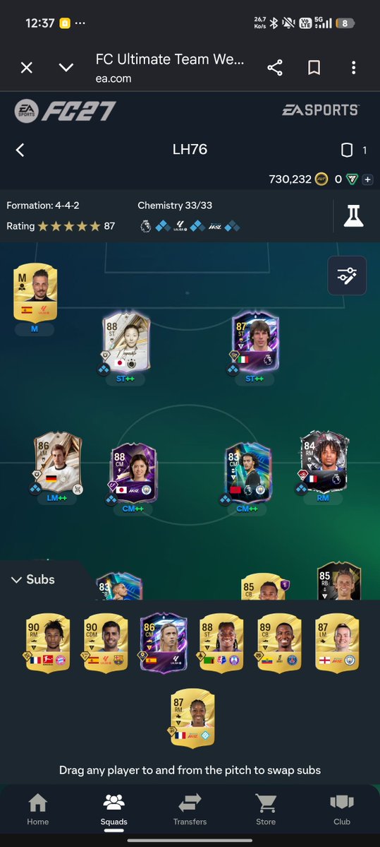 Ldohf76600's tweet photo. @FansdeFUT https://t.co/xAODXI3zrb