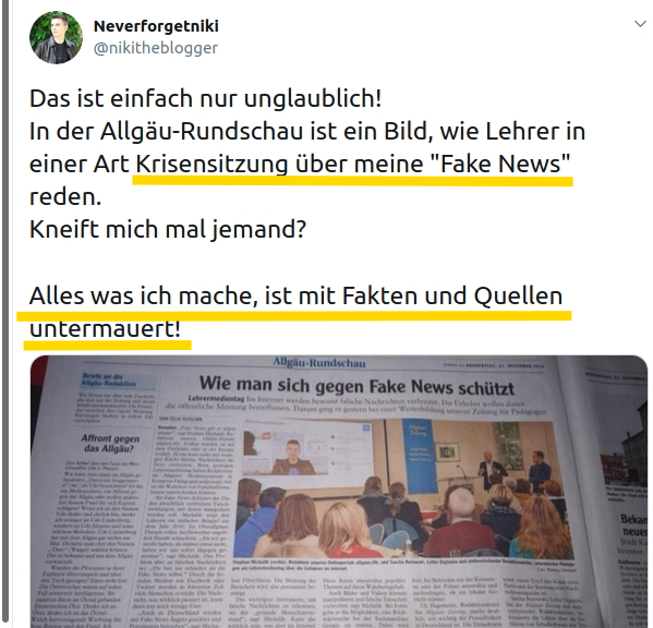 NikithebIocker's tweet photo. AFD-Wähler wollen belogen werde!
Und sie bezahlen auch noch freiwillig "jetzt erst recht" Geld dafür!

Noch ist S-A. Siegmund kein "AFD-Präsident", und auch ist  "Nordstream GEÖFFNET", nicht! https://t.co/WQokeNl8Ue