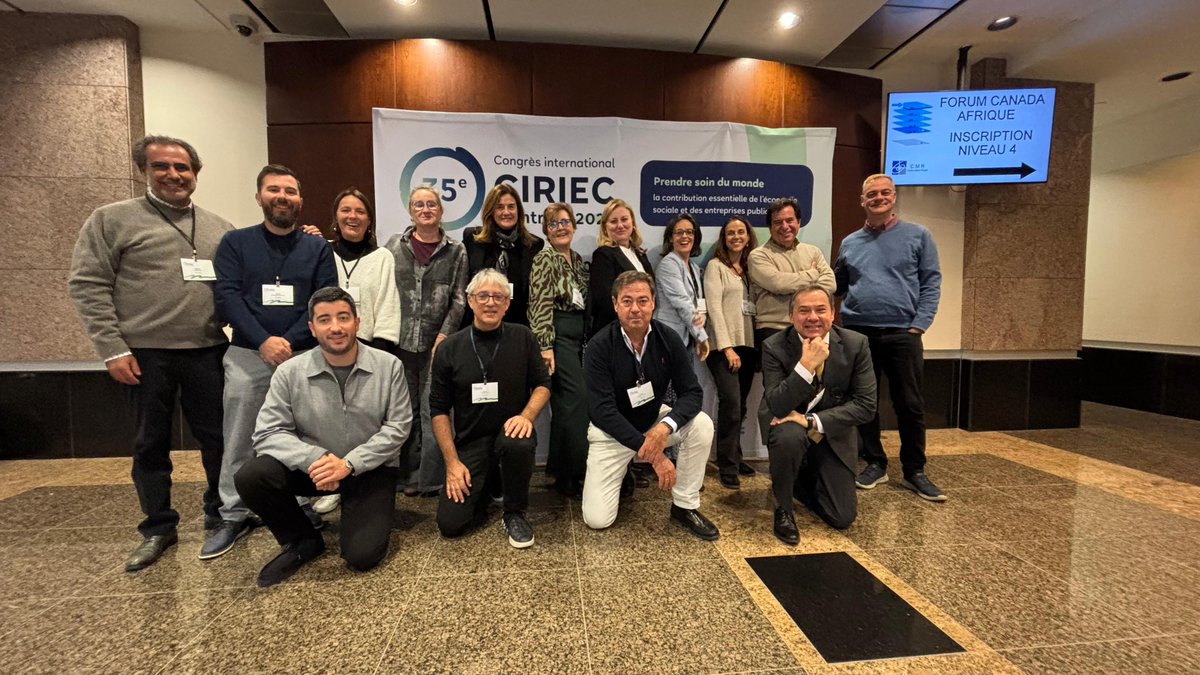 CIRIEC_Esp's tweet photo. Ha sido un placer participar esta semana en #Montreal 🇨🇦 en el 35º Congreso Intnal. del #CIRIEC 
Una vez más, la delegación española ha contado con una destacada participación e intervenciones en las distintas sesiones del Congreso ¡Enhorabuena a todas y todos! 🤗
#EconomíaSocial https://t.co/jMH5jkscQm