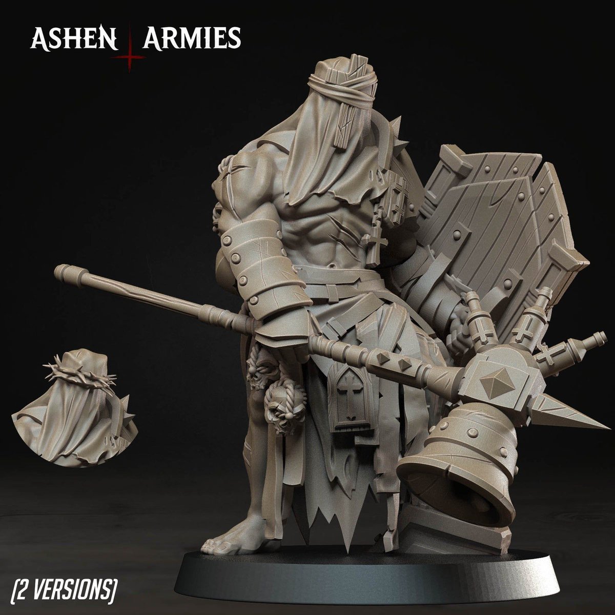 TabletopXtra's tweet photo. Communicator Bleeding Procession by Bite the Bullet. Frontline comms for the Ashen Armies — two poses at 28/32mm and 35mm. Resin, made to order.
https://t.co/esv717Lksd
#bitethebullet #trenchcrusade #grimdark https://t.co/kKZDXjE5Tr