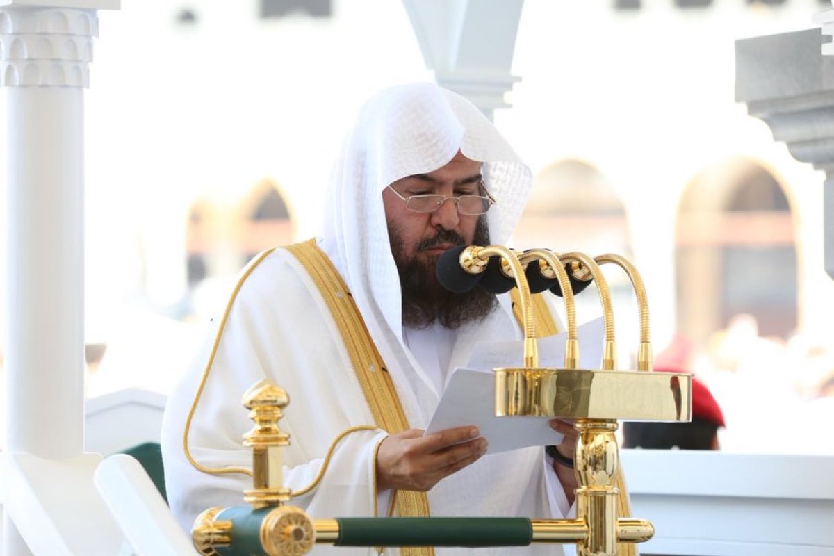 aya27156's tweet photo. خطيب المسجد الحرام الشيخ السديس:

حفظ الله السعودية من كل سوء ومكروه، وأدام أمنها واستقرارها ورخاءها وازدهارها، ورد عنها كيد الكائدين وعدوان المعتدين.

#يوم_الجمعه https://t.co/GlnWkdFJQf