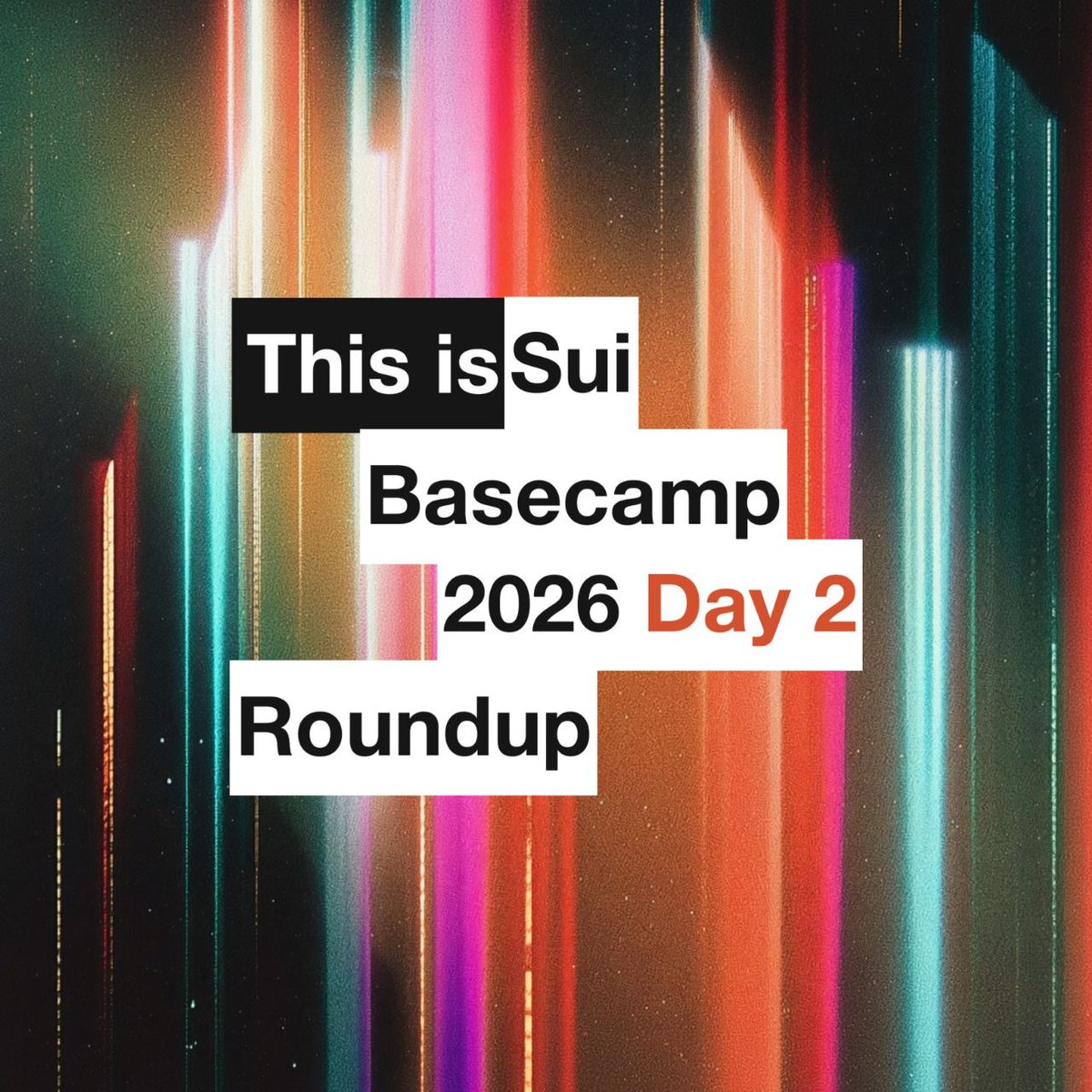 Silverhard_'s tweet photo. Everybody is talking about Samsung wallet integrating USDC on Sui.

But that's not all Day 2 of Sui Basecamp entails

The thread below shows all the clips of the sessions of Day 2 of #SuiBaseCamp2026 and all you need to know.

I'm sure you missed these 👇🧵 https://t.co/BmYZapSY2K