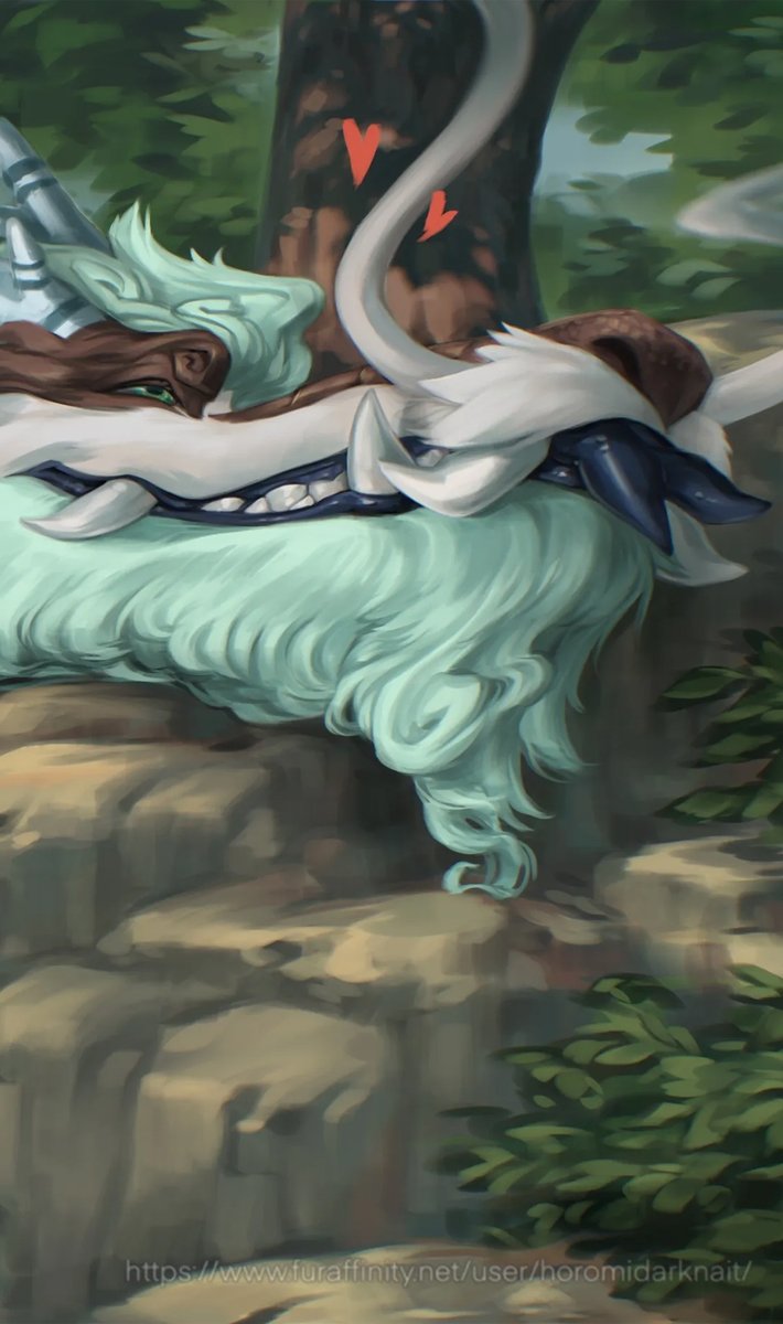ShedarKorstar's tweet photo. Recent YCH commission for -  BingQiLong(FA)~

In this YCH I tried using 3D to help create depth(❁´◡`❁)
#DragonArt #FurryArt https://t.co/xmE3nWcItp