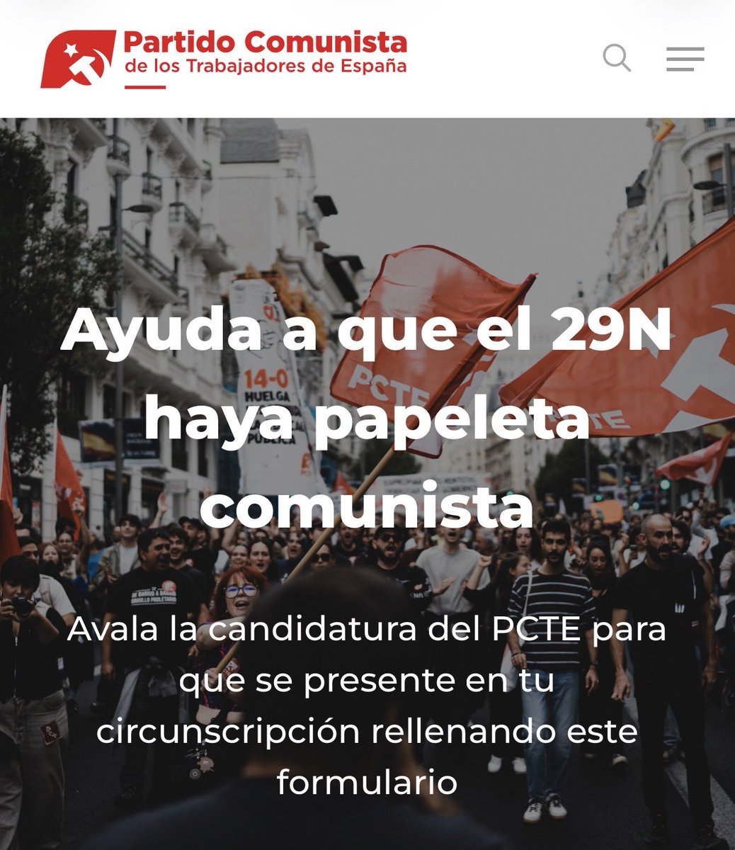 MarxElRojo's tweet photo. Para votar comunista, avala la candidatura del PCTE.

👇🏻👇🏻👇🏻👇🏻👇🏻

https://t.co/Ej4gNkg3si https://t.co/SqOWbNIBSE