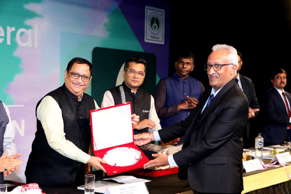 KiritkrJPatel's tweet photo. Extremely glad & thankful for the welcome & felicitation by TRA at the 62nd AGM in Kolkata. IFFCO’s continued efforts towards agricultural innovation, farmer welfare and the introduction of advanced fertiliser
technologies to address the evolving needs of the agricultural sector are always appreciated by the various farmer associations. 
@IFFCO_Coop @teaboardofindia