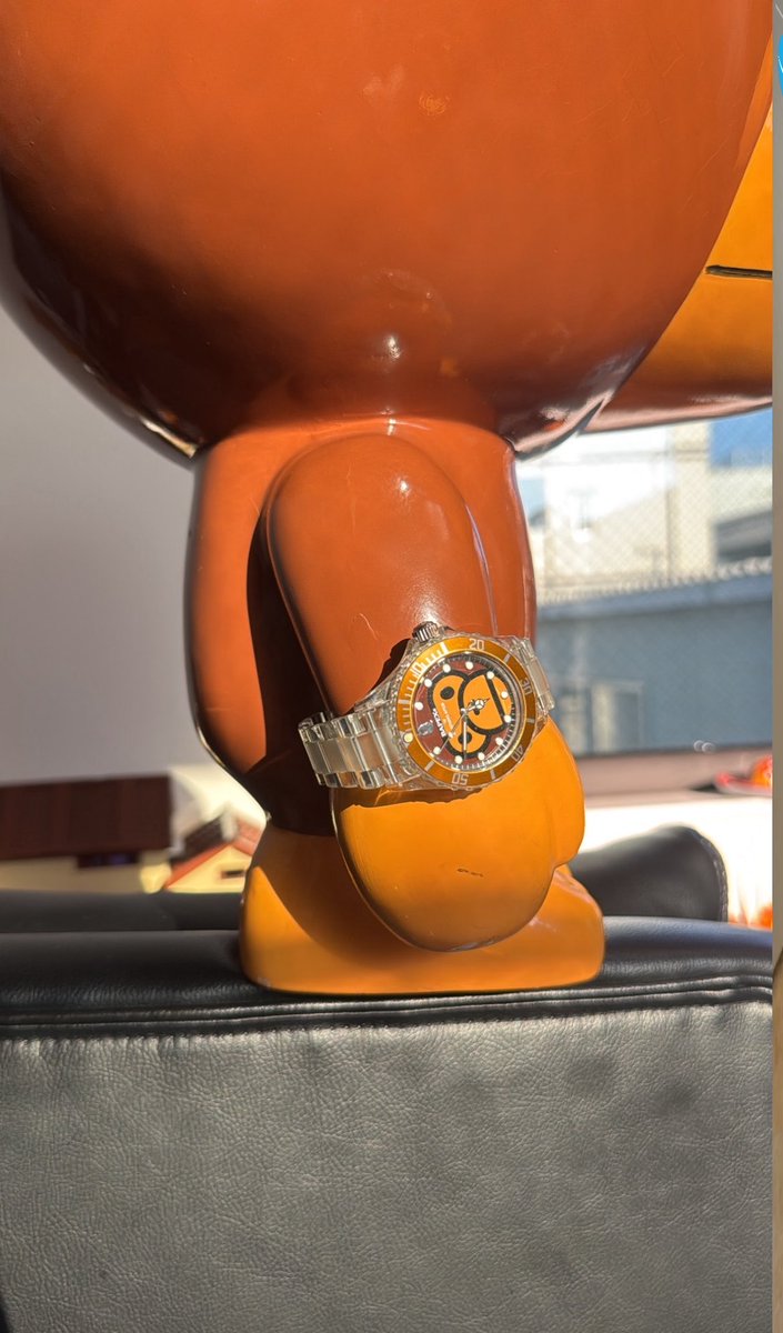 grailedpolice's tweet photo. Bape x Baby Milo Watch https://t.co/c1trtR0hKQ