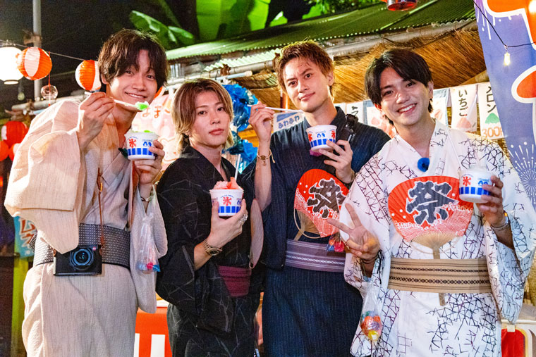 talent_databank's tweet photo. TELASAオリジナル『もっとAぇ!旅いきますねん』
Aぇ! group、佐野晶哉プロデュースで神奈川を自由気ままに4人旅！

ついに“佐野祭り”がスタート！かき氷に射的に花火で祭りを満喫、最後は思い出の“コルクボード”が完成

▼詳細はこちら
https://t.co/d5khaqC3Nz

#Aぇǃgroup https://t.co/vPcDHI0wEc