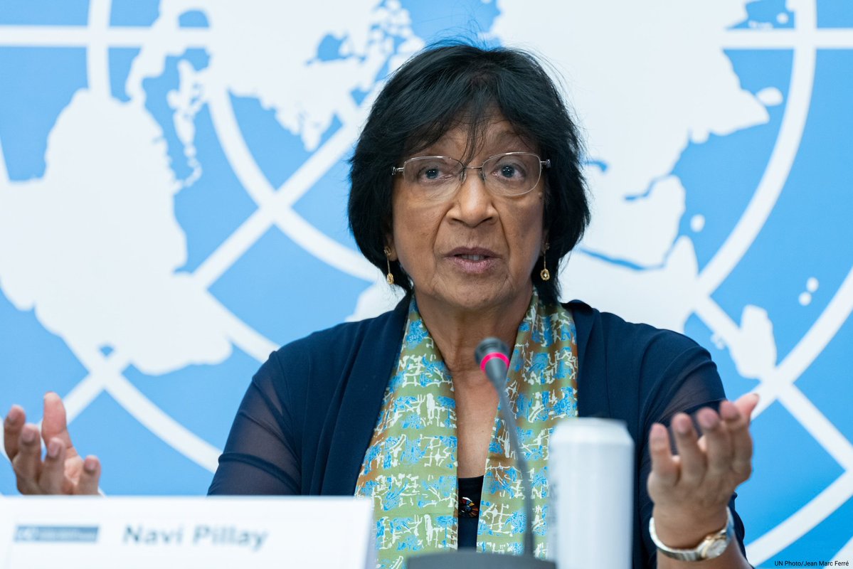 UN's tweet photo. Congratulations to our colleague Navi Pillay on being awarded the 2026 #NobelPeacePrize!

Her unwavering commitment to justice, human rights and accountability is a source of inspiration for the United Nations and millions of people around the world. https://t.co/IXRp6gbey4