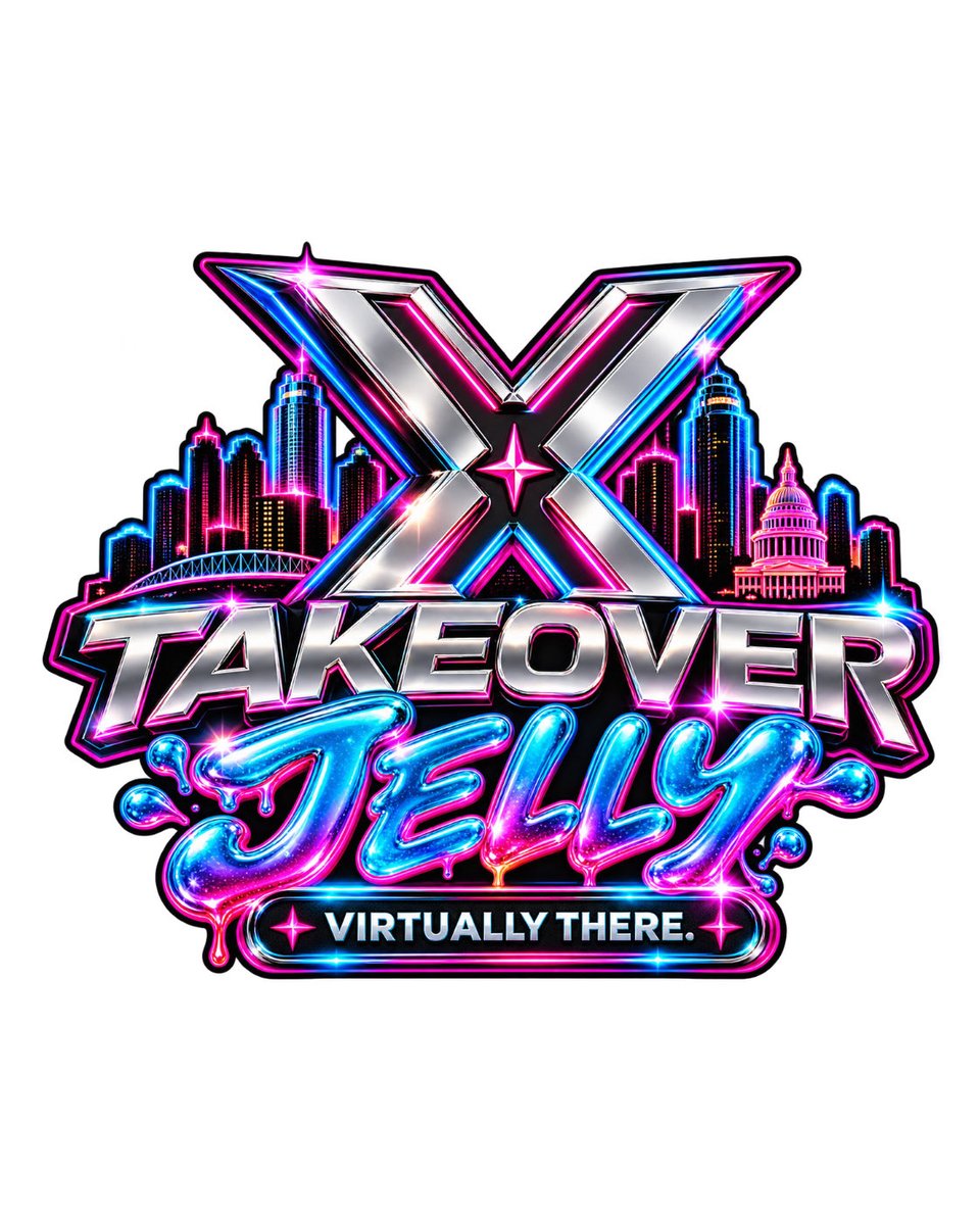 GagCityMuseum's tweet photo. AUSTIN, TEXAS! SOME BARBZ HAVE ARRIVED!
Well, virtually.
Introducing
X TAKEOVER JELLY
VIRTUALLY THERE.
Not everyone can make it to Austin, but that doesn’t mean we can’t join the celebration! We’re bringing the Barbz energy to X Takeover from wherever we are.
Who’s joining the virtual takeover?
#NickiMinaj #XTakeover #XTakeoverJelly