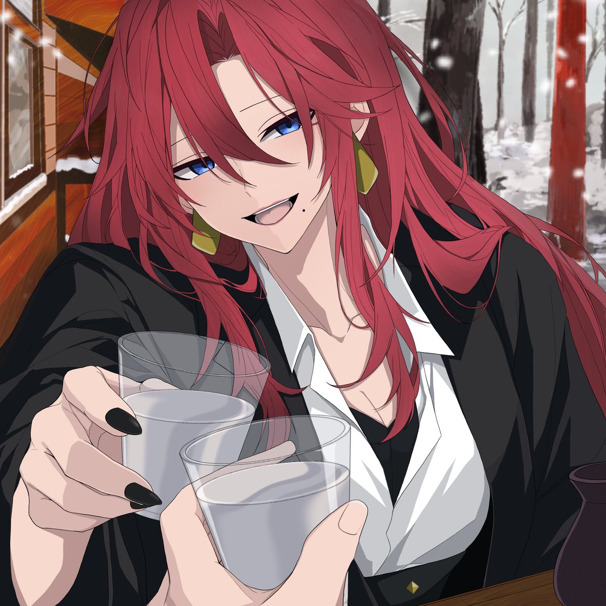 danboutrpg's tweet photo. 四季送り/公開NPC/閻魔 https://t.co/Fp1RtZPSXD