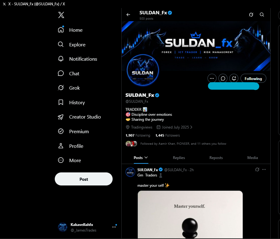 _JamesTrades's tweet photo. @Geedow_ @BlueGuardiancom @Armaan_M9 @SULDAN_Fx @the_Gmtrader Done all the task 🖐sir and followed mentioned accounts. 

Tagging; 
1. @Eng_Muchiri 
2. @gheeboy11 
3. @Coded__fx https://t.co/CbRacs4BEK