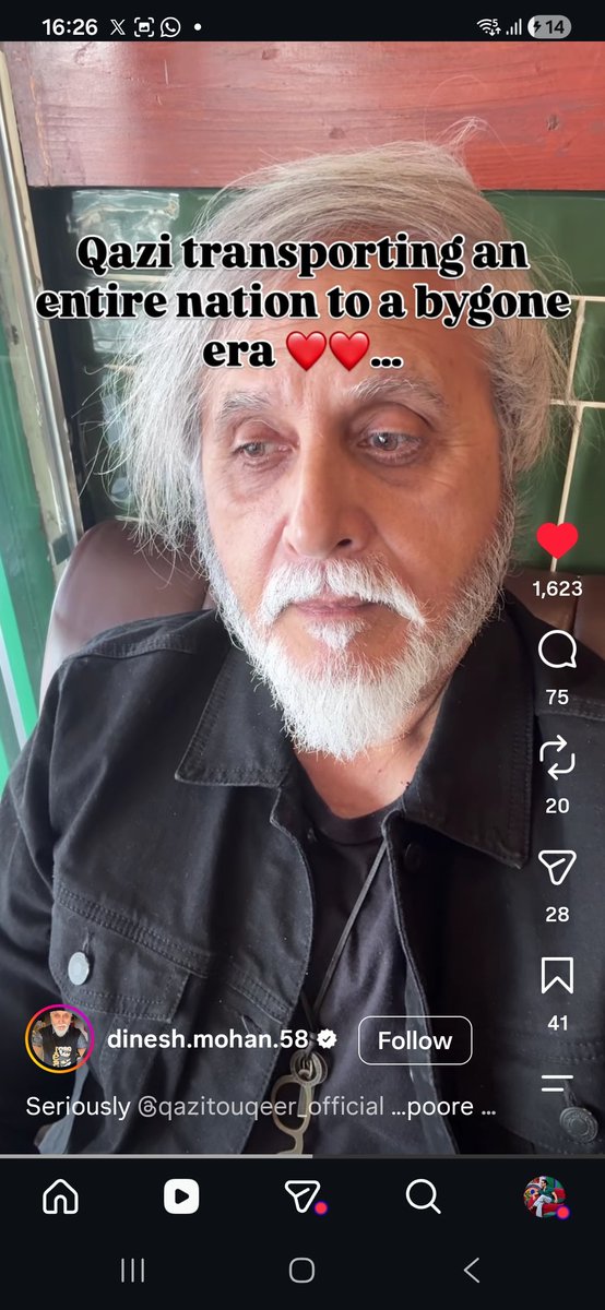 MaanDips19's tweet photo. Can any one imagine this..??

Millenial ke pehle yaa unke bhi dada ki generations ko kya kehte hai yaar 😭😭

he is taking love from all generations...❤️❤️❤️

HE IS CREATING HISTORY 🧿🧿🧿

#QaziTouqeer
#BB20
#BiggBoss #BiggBoss20 https://t.co/caB4E5NVL5
