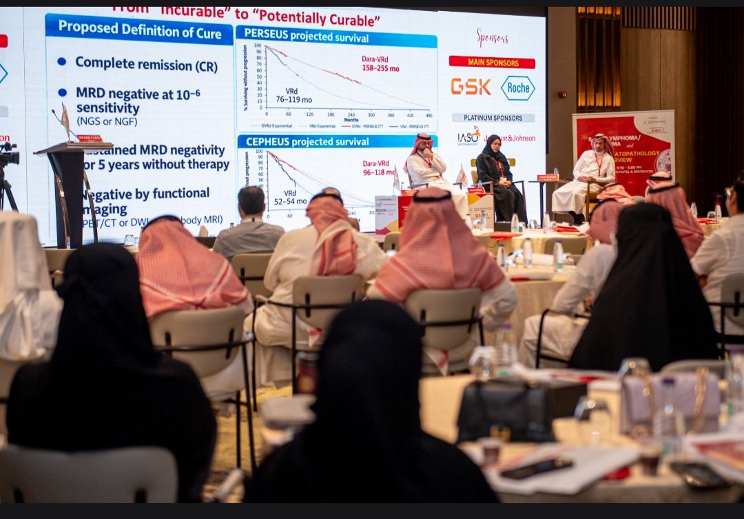 Alaskar98's tweet photo. يدٌ تحمي ويد تبني وعقولٌ تجتمع في يوم جمعةٍ تستزيد علما، لتصنع أثرا .. 
هذا حالنا اليوم في #الظهران في اجتماع الجمعية #السعودية لزراعة #الخلايا_الجذعية لبحث ومناقشة المستجدات في #أورام_الغدد_الليمفاوية و #سرطان_الدم . بارك الله في الجهود وسدد الله الرمي والخطى وحفظ الله وطننا الغالي .
@SSBMT
#SaudiHematology 26
#SaudiLymphoma 26