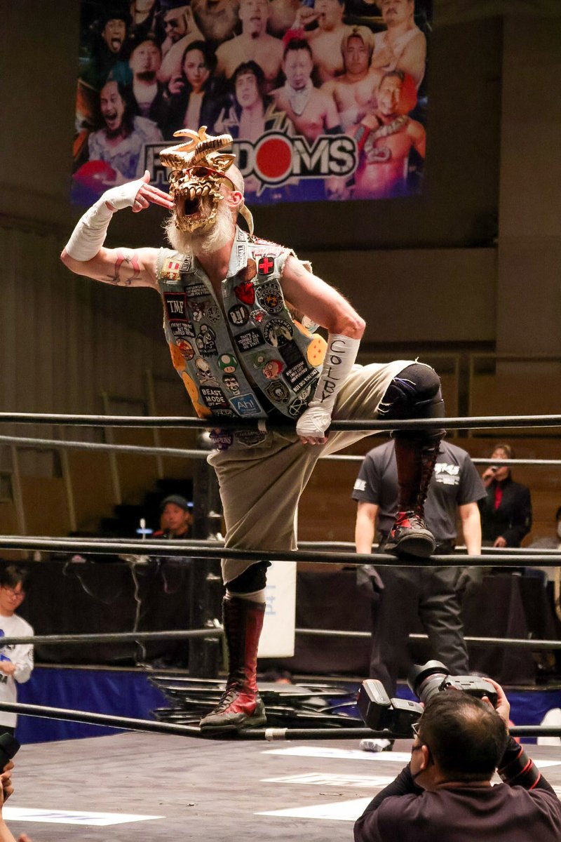 miyama_no_w's tweet photo. 2026.10.5 #pw_freedoms 後楽園大会
🥰✨👏🏻👏🏻👏🏻
#Vixsin 選手 #DannyDemanto 選手
#NeilDiamondCutter 選手
#NHB https://t.co/AFOcmBMKnk