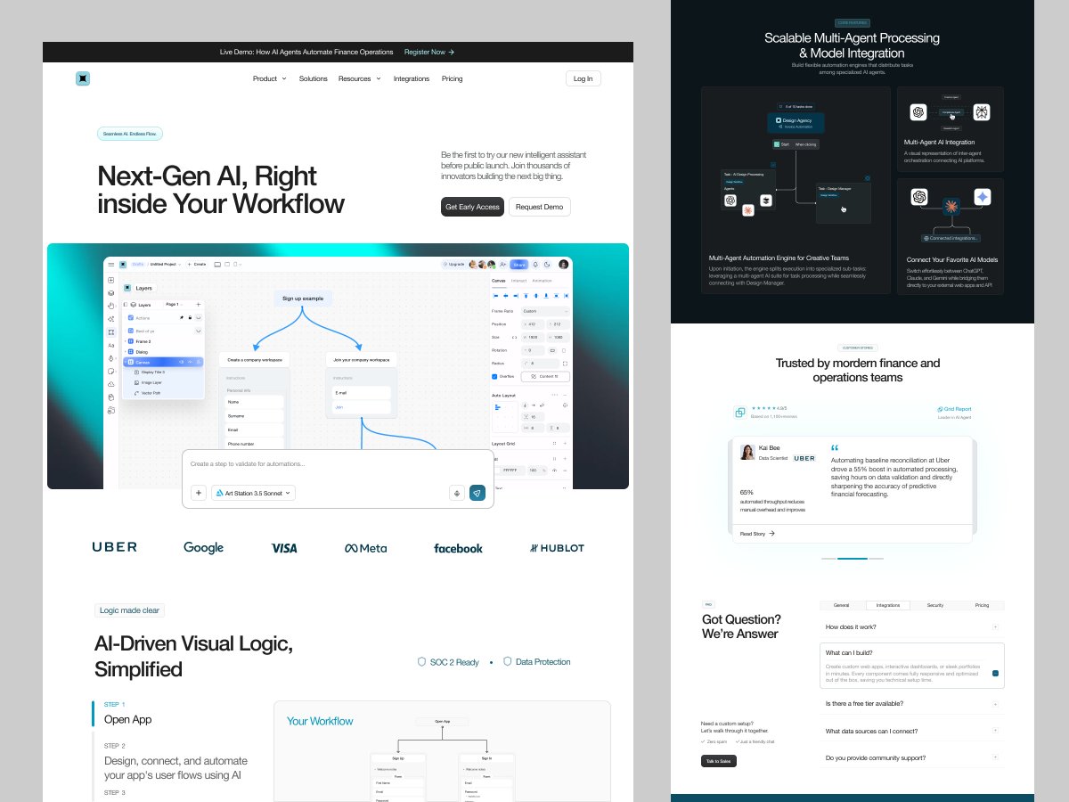 airzonagency's tweet photo. Next-Gen AI, Right Inside Your Workflow 🤖⚡

• Visual flow builder canvas

• Scalable multi-agent processing

Need a site built in Framer?

🌐 https://t.co/FmZAYHaCue

📩 hello@airzon.agency

#Framer #BuildInFramer #AIAgents #WebDesign #UIUX #Airzon https://t.co/oUce14C9ys