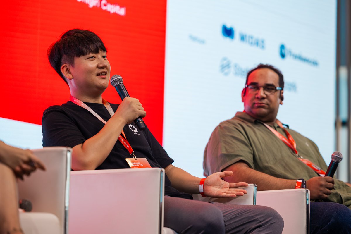 StartaleGroup's tweet photo. At the Stablecoin Summit SG (@stblcnsummit), @cypher_nk discussed how non-USD stablecoins can enable cross-currency settlement and the role of JPYSC in bringing yen-denominated stablecoin payments into real-world financial use cases. https://t.co/fOkWJr4Dog