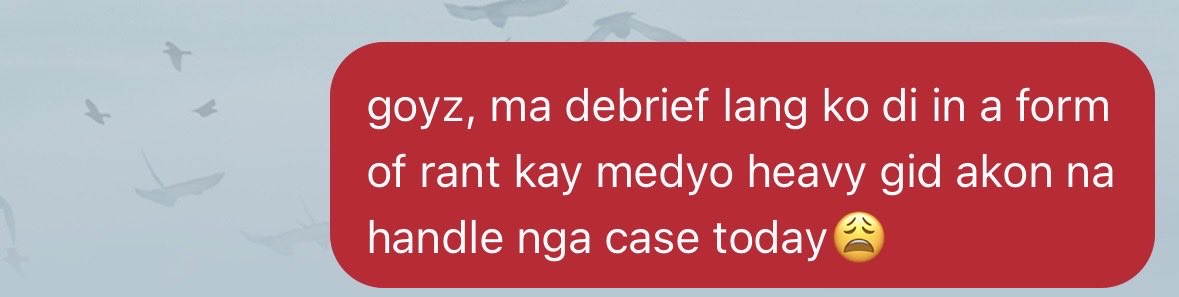 defxwon's tweet photo. me to my psychmates coz i handled another heavy case today☹️ https://t.co/W4gtnwMQHN