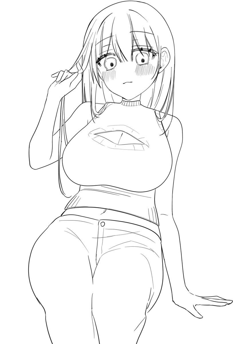 moru_pe1's tweet photo. Thicc🍑
#illustration‌‌ #artwork https://t.co/RdNqqxxRlT