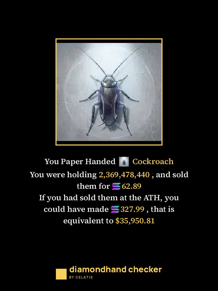 _medicenmandy's tweet photo. just gonna kms 😭   

missed 35k on Cockroach 

6QbsPQLFwpHZwsB9iTj8BgZCjpdkLVSRHfyyAZAnHgsh 

https://t.co/cBe3UCrtYg https://t.co/S0KNE8VUAI