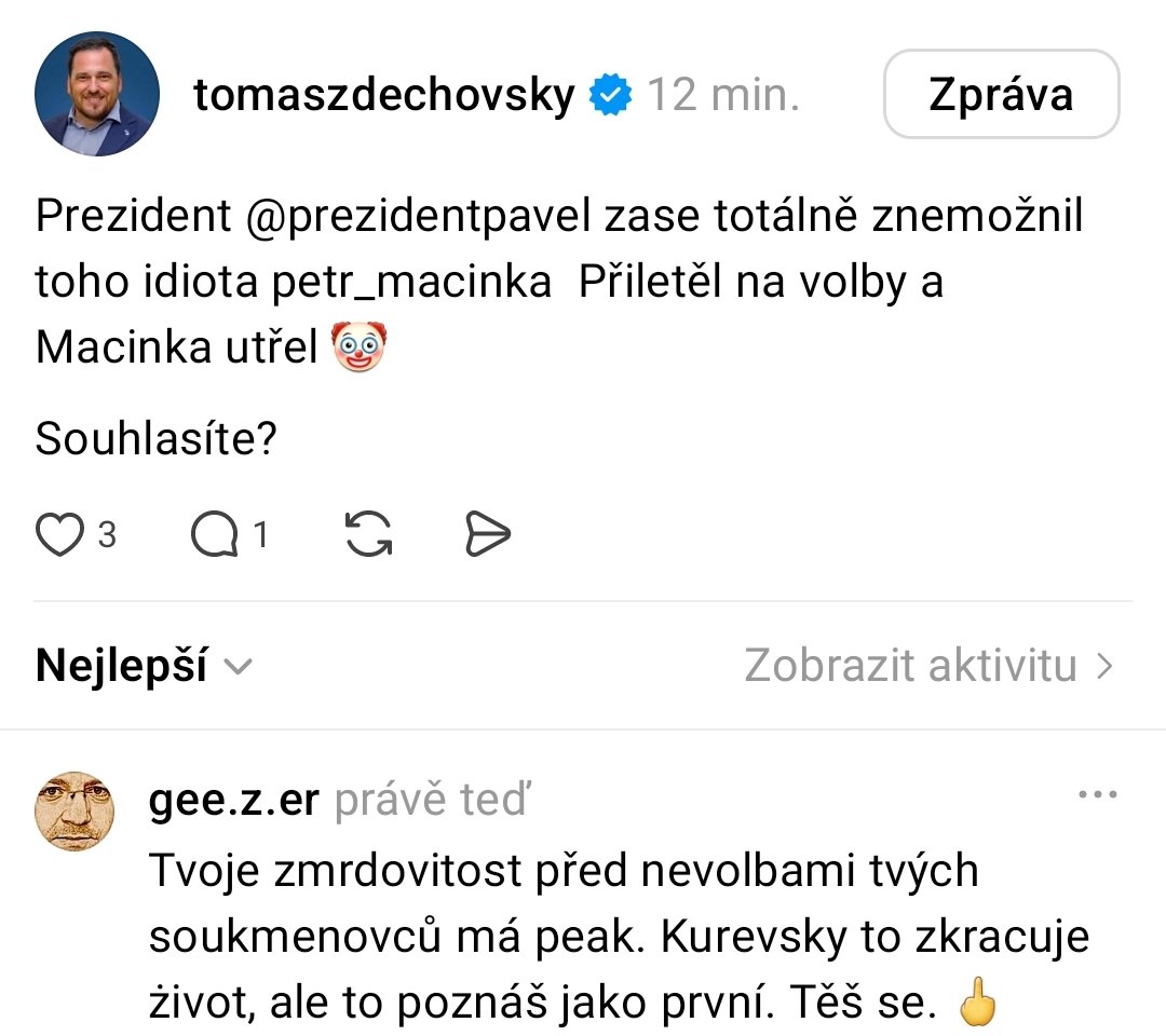 Gee2eR's tweet photo. #zdechovsky #kducsl #volby #komunal #senat #zhynvbolesti https://t.co/RxV2IDIgC9