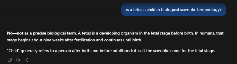 CatonzoPanzer's tweet photo. @NahNah781153537 @ElonDontStop @TemplarsVoice again a fetus is not a child and it is not a baby. please do not meddle the waters between biological stages of human development. this sort of rhetoric is used by paedophiles to excuse their actions as the minors are 'mature'. https://t.co/79NaSdwbAP