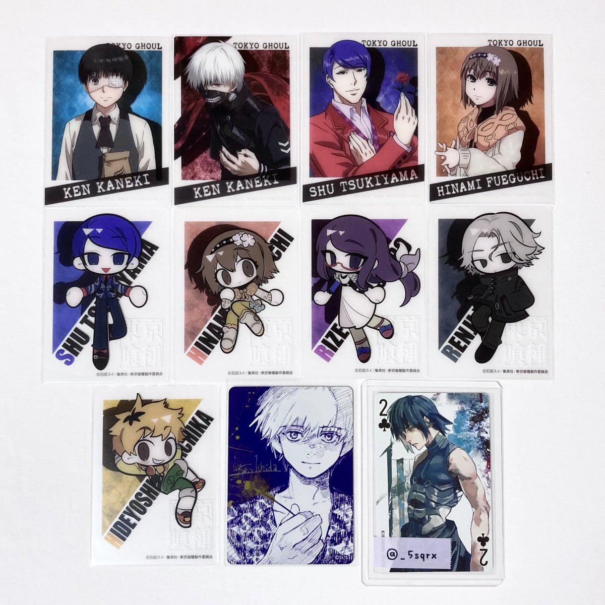 _5sqrx's tweet photo. 【交換/買取/譲渡】東京喰種 東京喰種:re

譲￤画像1〜10
求￤同異種 絢都 黒什造 高槻泉(画像11,12参照 他も検討)

✧一部お声掛け中なのでお返事にお時間いただく場合がございます
✧状態の悪いものもございます。お声掛けいただいた際に確認用のお写真添付いたします

お気軽にお声掛けください¨̮ https://t.co/6qa1cYidr2