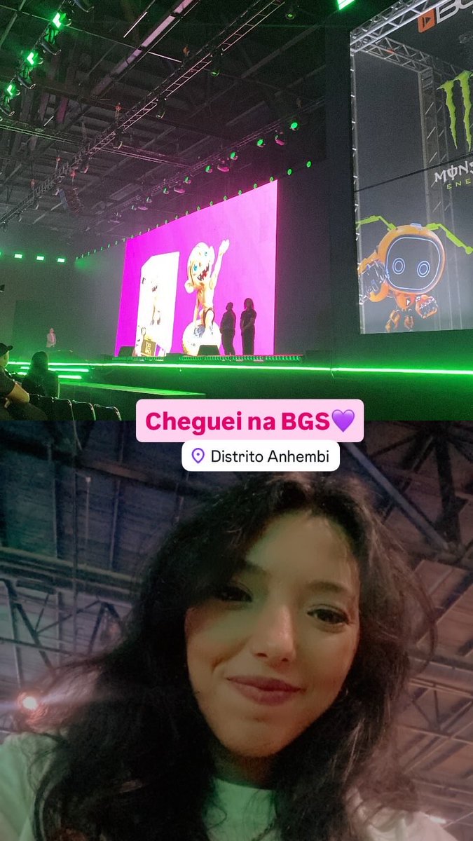 Jeisyrocha's tweet photo. Já estou aqui na BGS 💜 #bgs26 #lotusnabgs https://t.co/1MpTwMOno1
