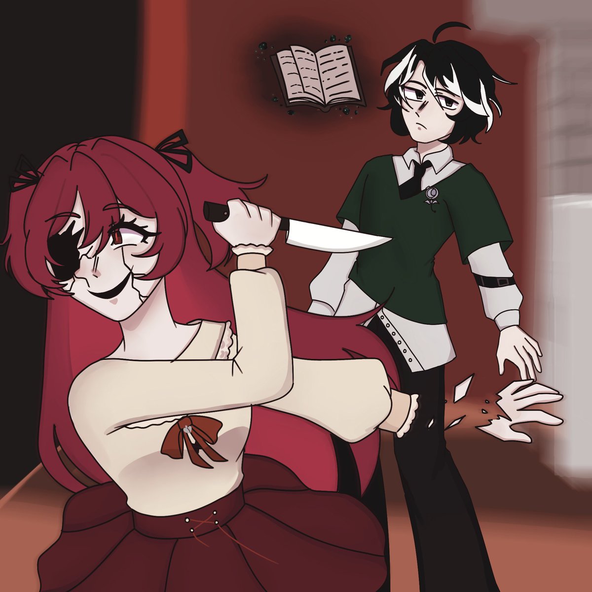 PizzaCupcake4's tweet photo. Days 4: Necromancer
Day 5: Doll
Day 6: Fracture 

Extremely late but I decided to combine three of the days together! Hopefully this will make up for that :D Three more days to go 🏃‍♀️💨

#Freakshowrp #Freakshowmcrp #Rexiipher https://t.co/NSOnUxaSOJ