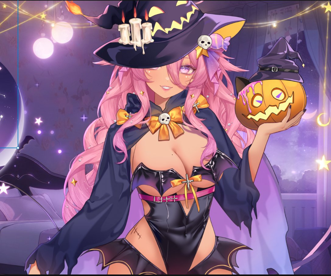 xAnomaLee's tweet photo. TRICK OR TREAT? 
(live now 🤗) https://t.co/spZ6oY6pv0