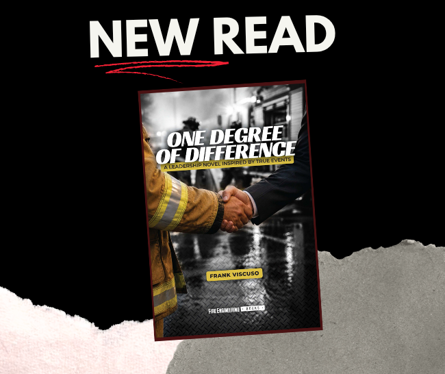 FireBooks's tweet photo. "One Degree of Difference" follows a business leader whose perspective on leadership changes after observing firefighters. Frank Viscuso explores why trust, purpose, and accountability are the foundation of every team.

Purchase Today: https://t.co/lymw7xQ881 https://t.co/tpW5DBJLe4