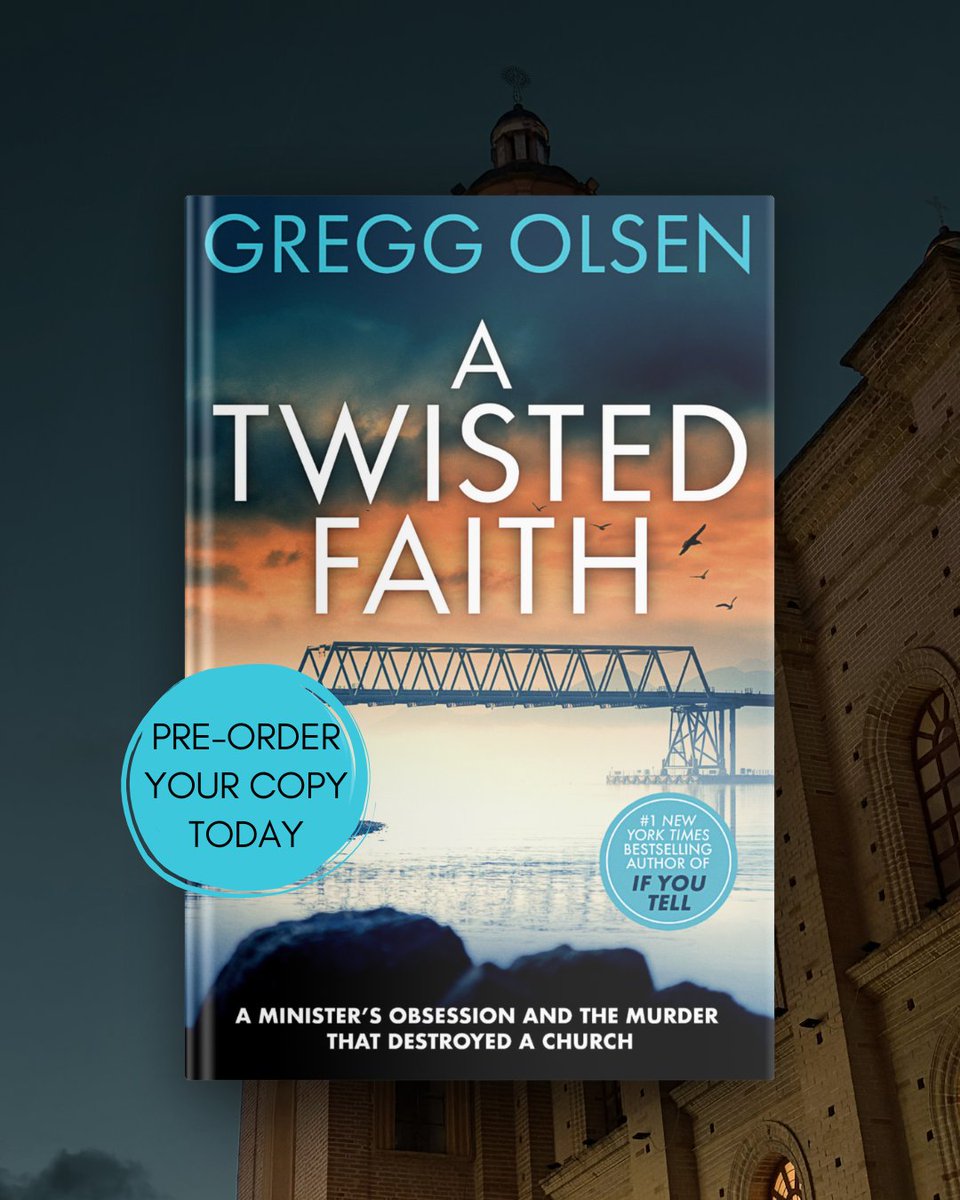 Stormbooks_co's tweet photo. 🔎 True crime readers, this is one to have on your TBR. Publishing in ONE WEEK, Gregg Olsen investigates a shocking case of religious manipulation and murder in A Twisted Faith.

📖 Pre-order now: https://t.co/I80EveBFp9 https://t.co/oJdNpUY4HR