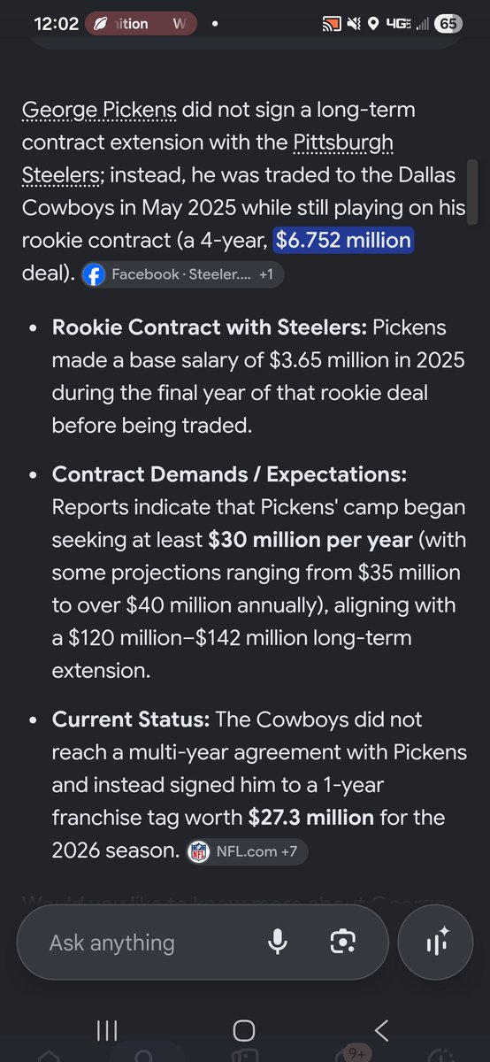 BuddahManTM's tweet photo. @AdamBSteelers @TheStandard412 So you mean too tell me Gp not worth 30mill but Dk worth 33mill??
The math not matching right now https://t.co/TgnlxD1Zww