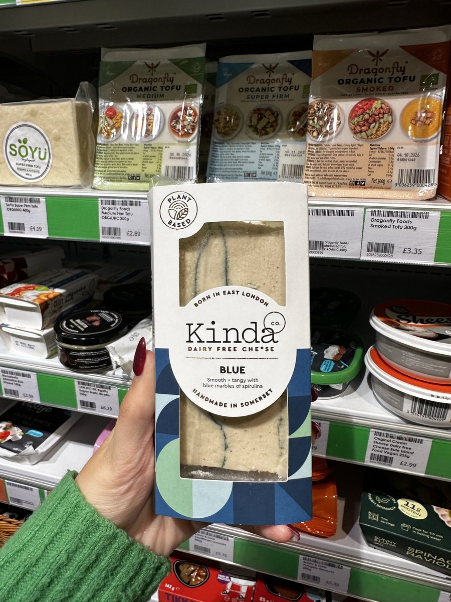 realfoods_uk's tweet photo. Happy Mouldy Blue Cheese Day 🧀💙
Whether you love a strong blue or prefer something a little milder, we’ve got plenty to try at Real Foods 👀
🧀 Honestly Tasty Blue
🧀 Mozzarisella Spreadable Blue
🧀 Kinda Dairy Free Blue
Which one would you try? 💙
#RealFoods #BlueCheese https://t.co/t8sB0joASF