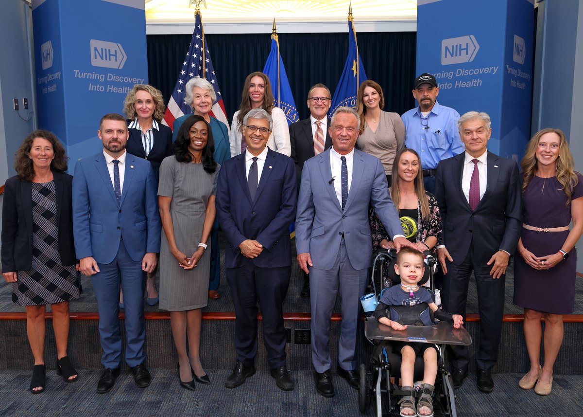 HHSGov's tweet photo. Every patient deserves to be heard. Every potential vaccine injury deserves serious scientific investigation.

Under the leadership of @POTUS and @SecKennedy, HHS is taking new action to strengthen vaccine safety monitoring, improve adverse-event reporting, and expand patient care.

From opening a new @NIH clinic to modernizing federal reporting systems, HHS is working to ensure patients are heard, potential injuries are investigated, and science guides the way forward.