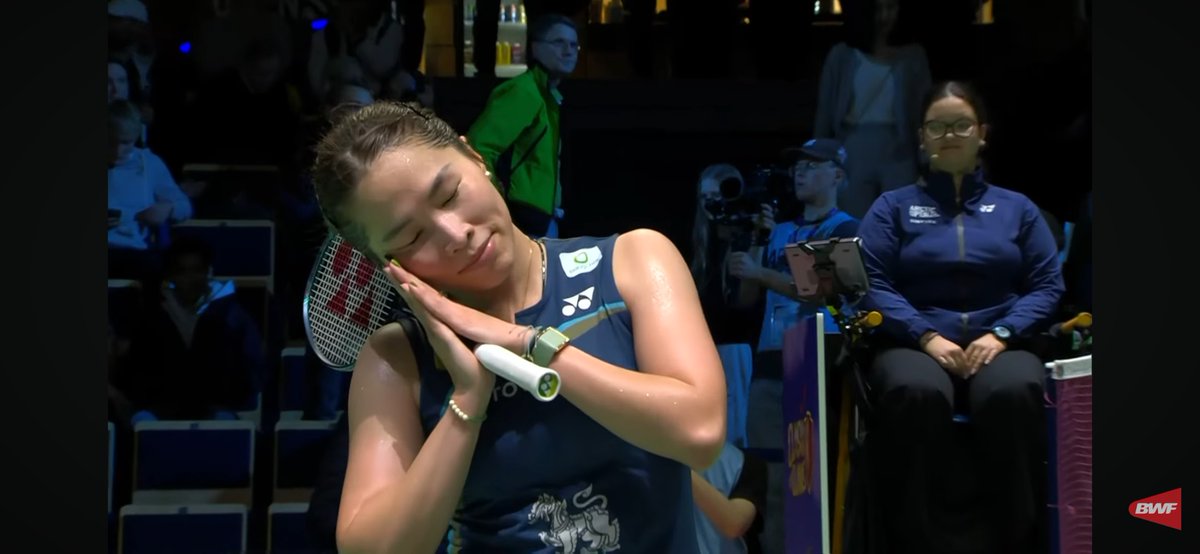 itsmesaurabh_'s tweet photo. My favourite player absolutely crushed sindhu today , May you beautyyy ๐๐๐ #Sindhu #ratchanok #intanon #articopen https://t.co/BcHbtzHIi4