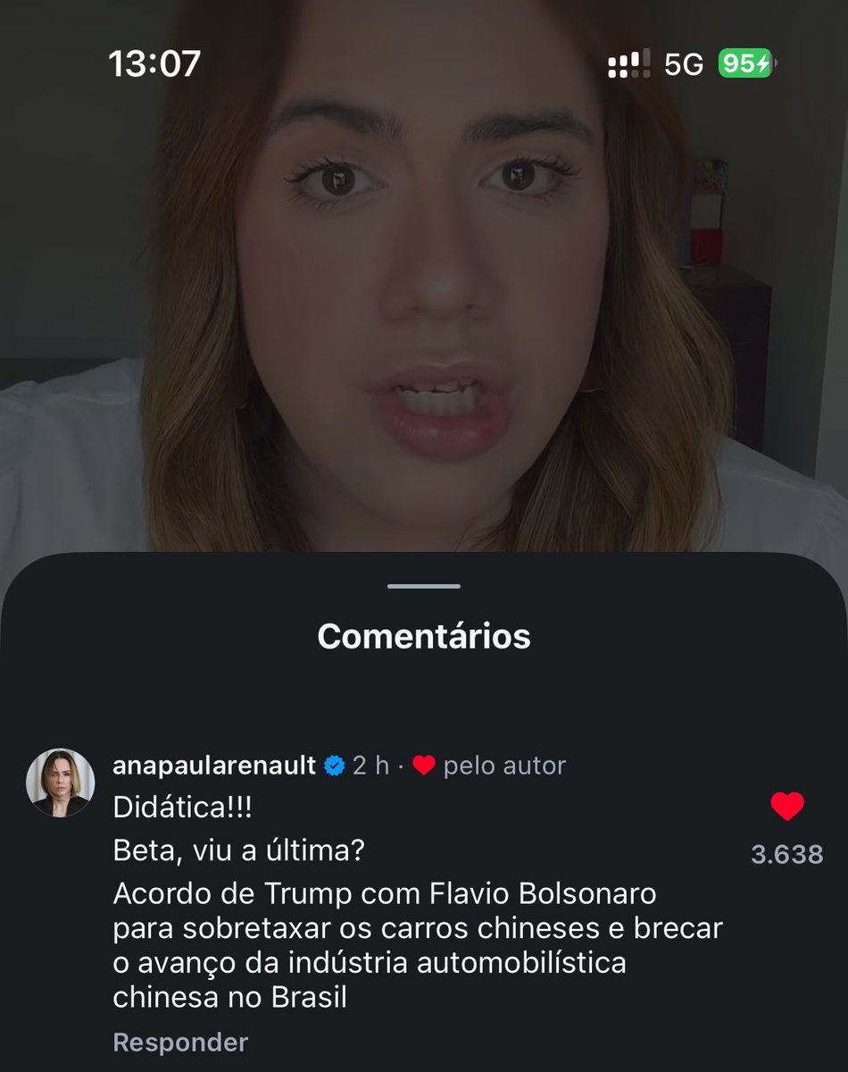 tweedynist's tweet photo. importantíssimo esse comentário da ana paula no vídeo da beta!! https://t.co/aD3rRLd4VU
