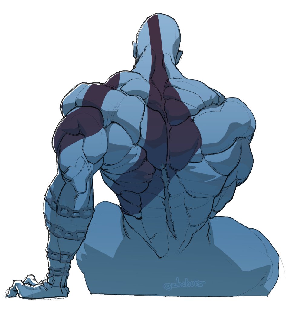 zhohuis's tweet photo. I hate these phases each month where I don't have any drawing inspiration or motivation for DAYS #fanart #Kratos #GOW #GodofWar https://t.co/frkWQRZAwY